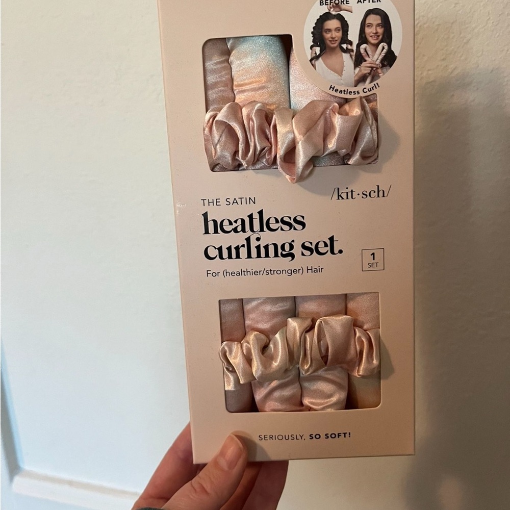Kitsch Satin Heatless Curling Set